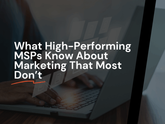 High-performing MSPs Blog Banner